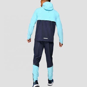Conjunto Deportivo de 2 Piezas para Hombre, Estilo Urbano, con Capucha, Chaqueta Cortavientos con Cremallera y Pantalones Jogger con Cintura Elástica, Venta al Por Mayor OEM - Product Image 6