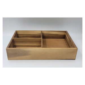 Plateau en bois rustique de qualité supérieure, finition naturelle artisanale pour la cuisine et la salle à manger - Product Image 1