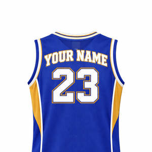 Maillot de basket personnalisé pour homme – Nom et numéro d'équipe sur mesure, tissu haute performance, sans manches - Product Image 5