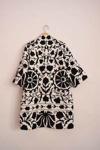 Meilleure qualité classique élégant Boho Vintage tricoté 100% coton respirant écologique Suzani brodé veste courte Logo - Product Image 4