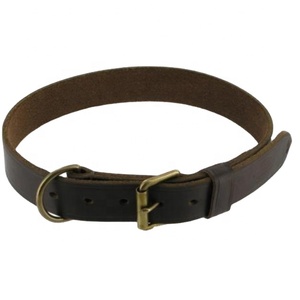 Collier de chien en cuir véritable à prix réduit - Product Image 3