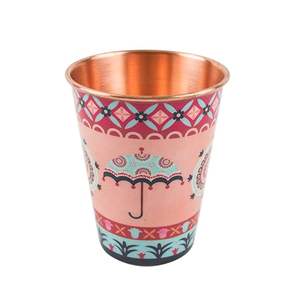 Premium Copper <b>Mug</b> Blank Sublimation Diy Customizable Copper Glasses Perfect for Corporate Gifting Classic Copper Glass <b>Set</b> - Product Image 5