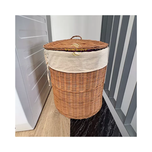 Panier en rotin en gros, panier de rangement en osier écologique pour le marché d'exportation - Product Image 1