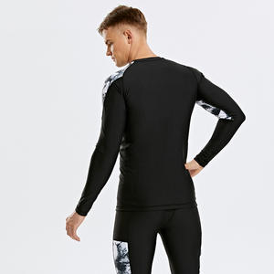 <b>Men's</b> Compression Full Sleeve T Shirt And Leggings set Fitness Workout Gym Wear Compression Sports <b>clothing</b> - Product Image 3