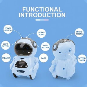 Robot de Bolsillo Interactivo con Voz, Reconocimiento de Voz, Grabación, Canto, Baile, Cuentacuentos, Mini Robot de Juguete - Product Image 3