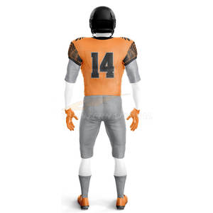 Camisetas de fútbol americano impresas personalizadas Uniformes de talla grande para hombre Nombre y número de jugador personalizados Tela de secado rápido - Product Image 3