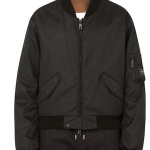 Chaqueta Bomber Cómoda al por Mayor, Personalizada, Impermeable, Negra, Moderna, Chaqueta de Béisbol para Hombre, Chaqueta de Invierno para Lluvia - Product Image 2