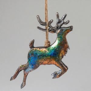 WinterPrance Pièce murale suspendue en forme de renne pour décoration de maison festive Sculpture de Noël pour expositions saisonnières - Product Image 4