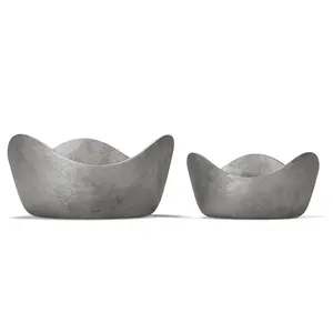 Bol de meilleure qualité avec surface polie et brillante, bols de service en cuivre à usage général en argent, offre provenant de l'inde - Product Image 1