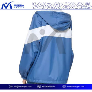 Chaqueta cortavientos de moda para mujer, abrigo de lana impermeable ligero, capucha, ropa deportiva al aire libre a prueba de viento, prendas de vestir exteriores informales estampadas - Product Image 4