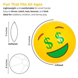 Wholesale 12 Inch <b>Inflatable</b> Beach Ball Bulk Classic Rainbow <b>Pool</b> Toy Party Supplies Water Games <b>for</b> Kids Adults - Product Image 5