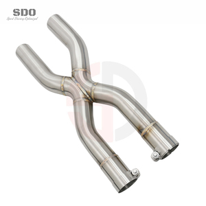 Tuyau d'échappement intermédiaire en acier inoxydable 304 haute performance SDO pour Maserati Quattroporte M139 <span class=keywords><strong>4</strong></span>.2L/<span class=keywords><strong>4</strong></span>.7L 2004-2012 - Product Image 3