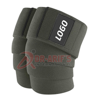 Bandages de Compression Sportifs Personnalisables pour Genoux, Résistants à l'Eau, pour Musculation et Haltérophilie