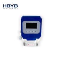 Medidor de Flujo Magnético de Agua OLED HBYB con Control por Lotes para Automatización Industrial y Control de Flujo