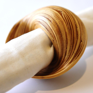 Servilletero de bambú hilado hecho a mano de Vietnam, utensilios de cocina para fiestas, restaurante, vajilla al por mayor de Vietnam - Product Image 3