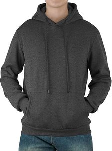 Alta calidad Regular Heavyweight Blank Fleece Hoodie Custom 400 Grams Cotton Blend Men Hoodie - Product Image 2