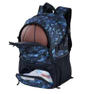 Unisex Stylish Volleyball Basketball Soccer <b>Backpack</b> Nylon Lining Soft Multipurpose Sports Bag Players Zipper Wholesale Rates - Product Image 2