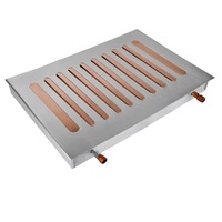 Plaque de refroidissement liquide pour PC, dissipateur thermique pour système de refroidissement à eau, ventilateur de refroidissement pour ordinateur, radiateur de livraison de pièces en tôle pour système de refroidissement par eau, vente en gros