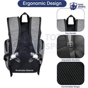 Bolsa de Baloncesto de Poliéster Duradera con Cierre de Cremallera Suave, Transpirable, Ligera y Cómoda, con Logotipo Personalizado del Mejor Proveedor - Product Image 5