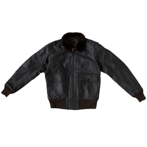 Custom Logo <b>Pilot</b> Bomber <b>Jacket</b> With Embroidery Printing Mens Womens Fashion Streetwear Casual Outerwear OEM Supply - Product Image 1