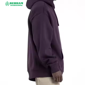 Sweat à capuche unisexe grande taille de haute qualité, coupe classique, hiver, 100% coton molletonné/éponge française, respirant, séchage rapide, directement de l'usine - Product Image 4