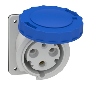 Per Schneider Electric PratiKa Presa Industriale 63A 2P+E 200-250 V AC IP67 Connettori Circolari Modello 81278 - Product Image 1