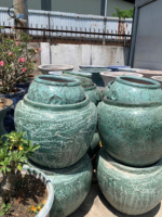 POTERIE DE MAISON DÉCORATIVE PLANTE PLANTE PLANTE BOL EN ARGILE ANTIQUE POTERIE VINTAGE ÉMAILLÉE BOÎTE CONTENANT EN CÉRAMIQUE