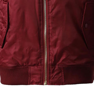 Chaquetas de bombardero para hombres Moda personalizada Último diseño 2024 Chaquetas de bombardero de invierno para hombres a precio al por mayor - Product Image 5