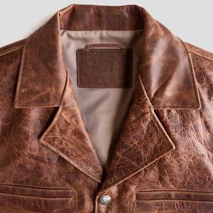 Chaleco Casual de Cuero para Hombre, Transpirable, Ecológico, de Secado Rápido, Estilo Vintage, Cómodo para Montar en Moto - Product Image 3