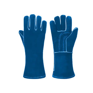 Gants de soudage en cuir de paume de qualité supérieure Gants en cuir fendu OEM Gants pour hommes de haute qualité Meilleure sécurité - Product Image 2