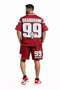 Wholesale Customizable American <b>Football</b> Jerseys High Quality Short Sleeve Sportswear with Custom Logo and Colors - Product Image 5