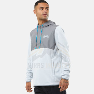 Sweat-shirts d'hiver pour hommes de haute qualité, logo personnalisé, poche, séchage rapide, respirant, polaire, motif uni, teinture unie, vente en gros - Product Image 1