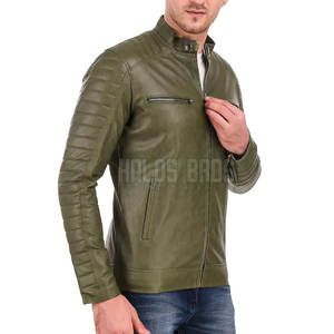 Chaqueta de piel de vaca para hombre, talla personalizada al por mayor, chaqueta de invierno de alta calidad para exteriores - Product Image 4