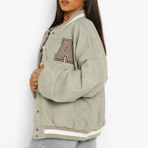 Concevez votre propre femmes Lettermen vestes haute qualité Made femmes Lettermen vestes bas quantité minimale de commande femmes Lettermen vestes - Product Image 2
