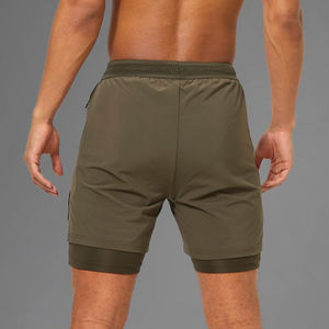 Prix de gros OEM Shorts de compression pour hommes Shorts d'entraînement Sous-vêtements de base Collants pour la course à pied Printemps Été Vêtements de sport Shorts pour hommes - Product Image 2