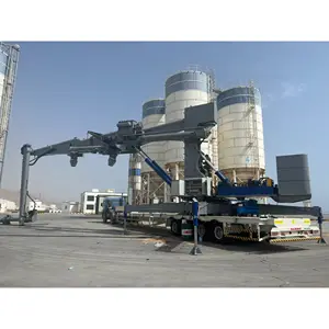 Mobile Ship Unloader crane 40 ton slewing portal crane price with portal crane supplier from Nam Son