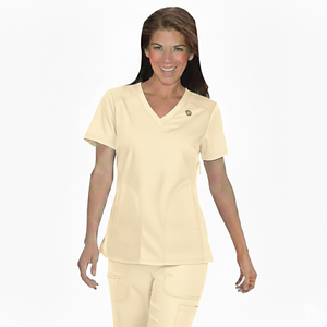 Tenue médicale personnalisée élégante avec logo, tissu jersey, uniformes médicaux en gros pour les médecins et les infirmières - Product Image 2