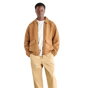 남성 클래식 울 재킷-따뜻하고 세련된 겨울 착용 및 캐주얼 외출을위한 완벽한 다중 Colorsdie