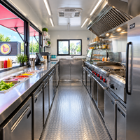 Restaurant-bar populaire préfabriqué de haute qualité en conteneur de 20 pieds pour extérieur, parc ou stand de poulet