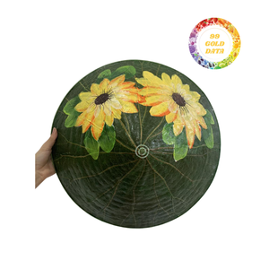 หมวกทรงกรวยใบบัวงานฝีมือจากเวียดนามสำหรับประเพณีการปั่นและธรรมชาติส่งออกในราคาที่เหมาะสม - Product Image 1