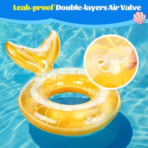 Hot Sale <b>Inflatable</b> Swimming Ring Cute <b>Pool</b> Float Tube Thickened PVC Swim Tube <b>for</b> Kids Adults Outdoor <b>Pool</b> Beach Water Float - Product Image 3
