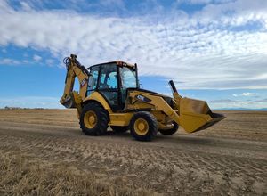 รถตัก420E ล้อแมวได้รับการรับรองจาก CE EPA รถตักที่ติดด้านหน้าและด้านหลังรถตัก - Product Image 4