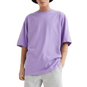 เสื้อยืดผู้ชายทรงบ็อกซี่ คุณภาพสูง ปี 2026 สำหรับฤดูร้อน แขนสั้น คอกลม สวมใส่สบาย ระบายอากาศได้ดี น้ำหนักเบา ทรงโอเวอร์ไซส์ - Product Image 1