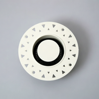 Diffuseur d'air de plafond sans cadre de 75 mm, grille d'aération dissimulée pour la ventilation des salles de bain et des toilettes