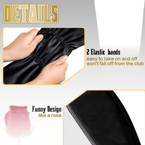 Driver <b>Head</b> <b>Cover</b> Lightweight Soft Fabric Designed To Protect <b>Golf</b> <b>Clubs</b> Comfortable Snug Fit - Product Image 5