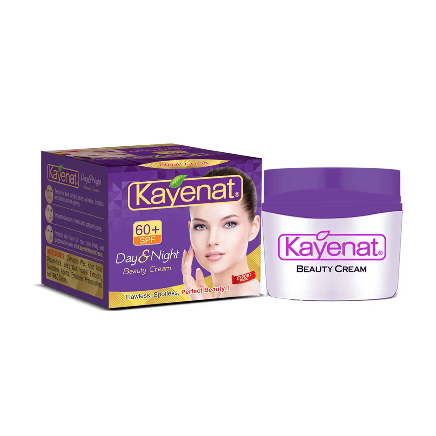 KAYENAT CRÈME DE BEAUTÉ JOUR & NUIT (TM 431528) -GRAND (PAQUET ARABE)