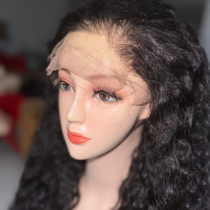 Perruques de couleur naturelle bouclée noire Bumerse de meilleure qualité de cheveux humains vietnamiens - Product Image 3