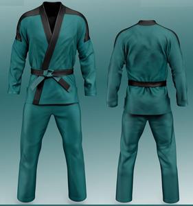 Kimono BJJ Gi de haute qualité sur mesure 100% coton 350 Gsm 450 Gsm 550 Gsm conçu pour le Jiu Jitsu du Pakistan - Product Image 1
