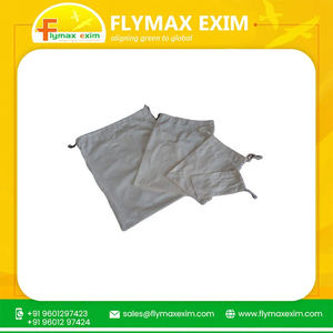 Bolsa con cordón de algodón personalizada Bolsa de compras sostenible elegante de lujo con logotipo cuidadosamente elaborado para la venta - Product Image 4