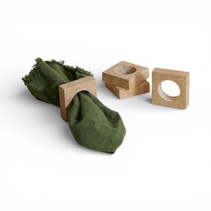 Anillos de Servilleta de Piedra Natural con Acabado Circular Liso para una Decoración de Mesa Minimalista y Elegante, Únicos - Product Image 5